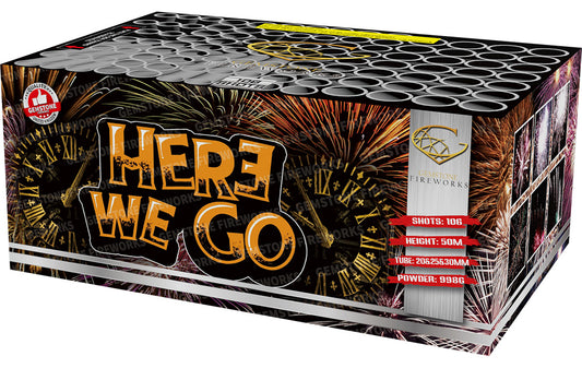 Gemstone Fireworks | Here We Go 106 Shot Barrage