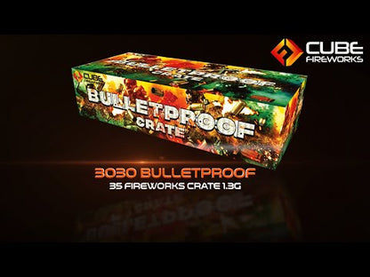 Cube Fireworks | Bulletproof 32 Piece Display Crate