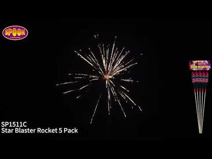 Spook Fireworks | Star Blaster Rocket Pack