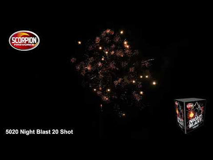 Scorpion Fireworks | Night Blast 20 Shot Barrage