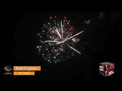 Gemstone Fireworks | Bull Fighter 36 Shot Barrage V2