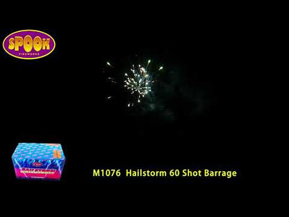 Spook Fireworks | Hailstorm 60 Shot Barrage