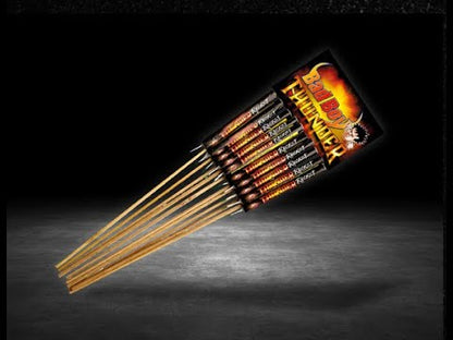 Bad Boy Fireworks | Thunder Rockets Whistlers 10 Pack