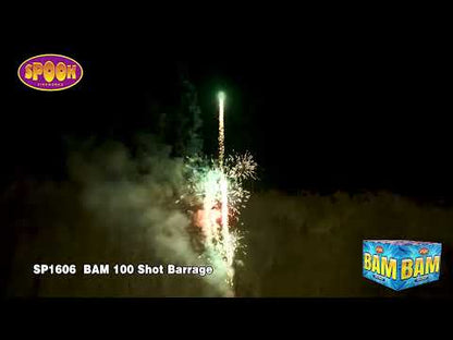 Spook Fireworks | Bam 100 Shot Barrage