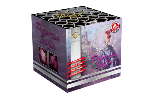 Gemstone Fireworks | Princess Sofia Barrage