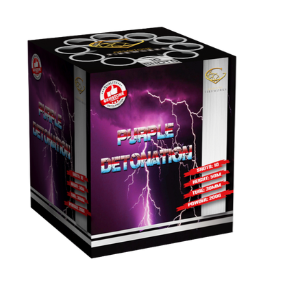 Gemstone Fireworks | Purple Detonation Barrage
