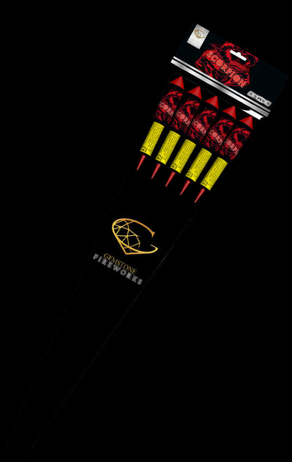 Gemstone Fireworks | Red Scorpion Rockets