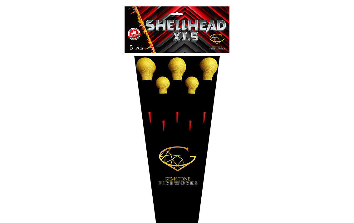 Gemstone Fireworks | Shellhead XL5 Rockets